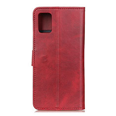 Funda de Cuero Cartera con Soporte Carcasa A05D para Motorola Moto G100 5G Rojo