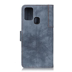 Funda de Cuero Cartera con Soporte Carcasa A05D para Motorola Moto G41 Azul