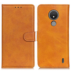 Funda de Cuero Cartera con Soporte Carcasa A05D para Nokia C21 Marron