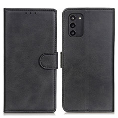 Funda de Cuero Cartera con Soporte Carcasa A05D para Nokia G100 Negro