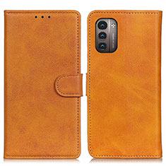 Funda de Cuero Cartera con Soporte Carcasa A05D para Nokia G11 Marron