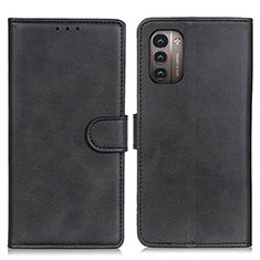 Funda de Cuero Cartera con Soporte Carcasa A05D para Nokia G11 Negro