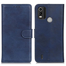 Funda de Cuero Cartera con Soporte Carcasa A05D para Nokia G11 Plus Azul