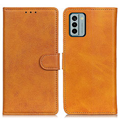 Funda de Cuero Cartera con Soporte Carcasa A05D para Nokia G22 Marron