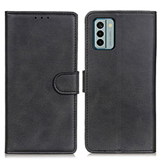 Funda de Cuero Cartera con Soporte Carcasa A05D para Nokia G22 Negro