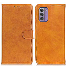 Funda de Cuero Cartera con Soporte Carcasa A05D para Nokia G310 5G Marron