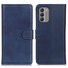 Funda de Cuero Cartera con Soporte Carcasa A05D para Nokia G400 5G Azul