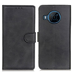 Funda de Cuero Cartera con Soporte Carcasa A05D para Nokia X100 5G Negro