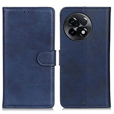 Funda de Cuero Cartera con Soporte Carcasa A05D para OnePlus 11R 5G Azul