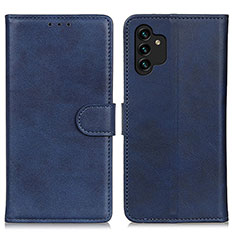 Funda de Cuero Cartera con Soporte Carcasa A05D para Samsung Galaxy A13 4G Azul