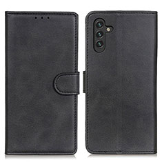 Funda de Cuero Cartera con Soporte Carcasa A05D para Samsung Galaxy A13 5G Negro