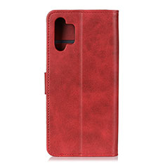 Funda de Cuero Cartera con Soporte Carcasa A05D para Samsung Galaxy A32 5G Rojo