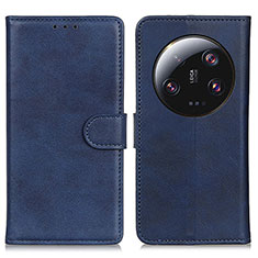 Funda de Cuero Cartera con Soporte Carcasa A05D para Xiaomi Mi 13 Ultra 5G Azul