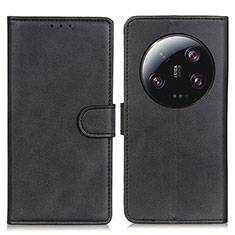 Funda de Cuero Cartera con Soporte Carcasa A05D para Xiaomi Mi 13 Ultra 5G Negro