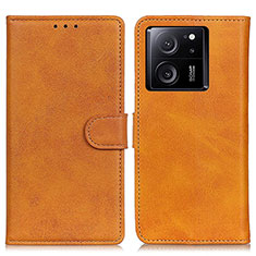 Funda de Cuero Cartera con Soporte Carcasa A05D para Xiaomi Mi 13T 5G Marron