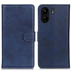 Funda de Cuero Cartera con Soporte Carcasa A05D para Xiaomi Poco C65 Azul