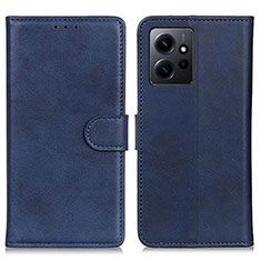 Funda de Cuero Cartera con Soporte Carcasa A05D para Xiaomi Redmi Note 12 4G Azul