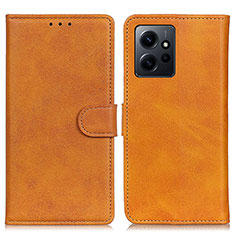 Funda de Cuero Cartera con Soporte Carcasa A05D para Xiaomi Redmi Note 12 4G Marron