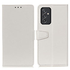 Funda de Cuero Cartera con Soporte Carcasa A06D para Samsung Galaxy A15 5G Blanco