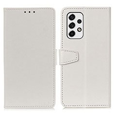 Funda de Cuero Cartera con Soporte Carcasa A06D para Samsung Galaxy A53 5G Blanco