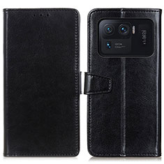 Funda de Cuero Cartera con Soporte Carcasa A06D para Xiaomi Mi 11 Ultra 5G Negro