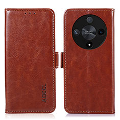 Funda de Cuero Cartera con Soporte Carcasa A07D para Huawei Honor Magic6 Lite 5G Marron