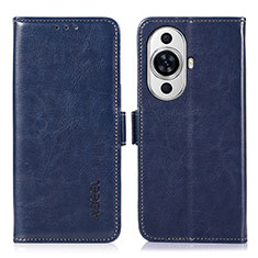 Funda de Cuero Cartera con Soporte Carcasa A07D para Huawei Nova 11 Ultra Azul