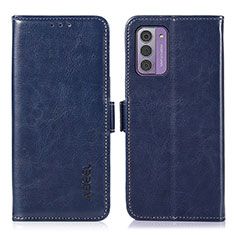 Funda de Cuero Cartera con Soporte Carcasa A07D para Nokia G310 5G Azul