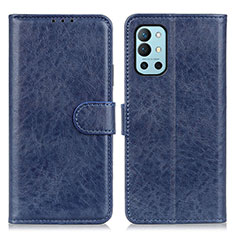 Funda de Cuero Cartera con Soporte Carcasa A07D para OnePlus 9R 5G Azul