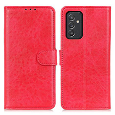 Funda de Cuero Cartera con Soporte Carcasa A07D para Samsung Galaxy A05s Rojo