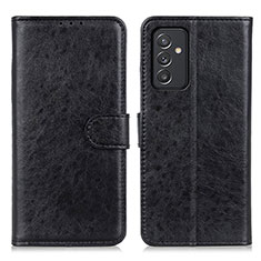 Funda de Cuero Cartera con Soporte Carcasa A07D para Samsung Galaxy A15 4G Negro