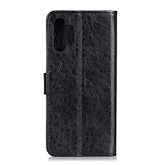 Funda de Cuero Cartera con Soporte Carcasa A07D para Samsung Galaxy A32 5G Negro