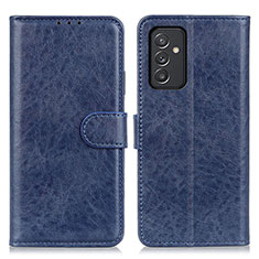 Funda de Cuero Cartera con Soporte Carcasa A07D para Samsung Galaxy A35 5G Azul