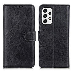 Funda de Cuero Cartera con Soporte Carcasa A07D para Samsung Galaxy A53 5G Negro