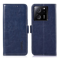 Funda de Cuero Cartera con Soporte Carcasa A07D para Xiaomi Mi 13T 5G Azul