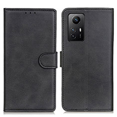 Funda de Cuero Cartera con Soporte Carcasa A07D para Xiaomi Redmi Note 12S Negro