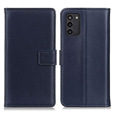 Funda de Cuero Cartera con Soporte Carcasa A08D para Nokia G100 Azul