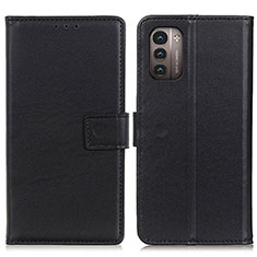 Funda de Cuero Cartera con Soporte Carcasa A08D para Nokia G11 Negro