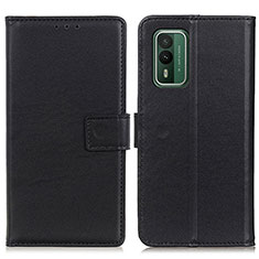 Funda de Cuero Cartera con Soporte Carcasa A08D para Nokia XR21 Negro