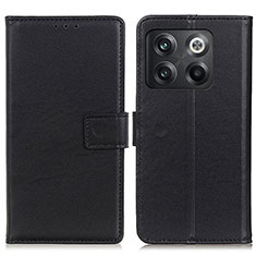 Funda de Cuero Cartera con Soporte Carcasa A08D para OnePlus Ace Pro 5G Negro