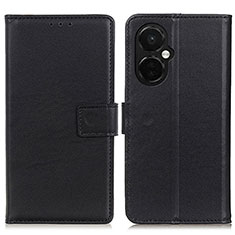 Funda de Cuero Cartera con Soporte Carcasa A08D para OnePlus Nord CE 3 5G Negro