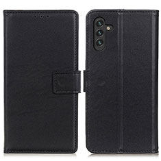 Funda de Cuero Cartera con Soporte Carcasa A08D para Samsung Galaxy A04s Negro