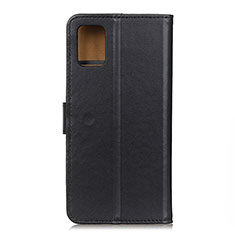 Funda de Cuero Cartera con Soporte Carcasa A08D para Samsung Galaxy A52 4G Negro