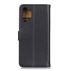 Funda de Cuero Cartera con Soporte Carcasa A08D para Samsung Galaxy M32 5G Negro