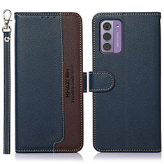 Funda de Cuero Cartera con Soporte Carcasa A09D para Nokia G310 5G Azul