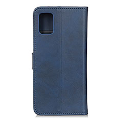 Funda de Cuero Cartera con Soporte Carcasa A09D para Samsung Galaxy A72 4G Azul