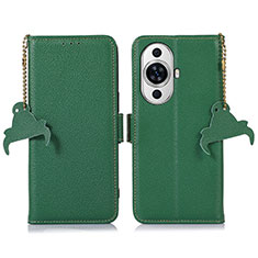 Funda de Cuero Cartera con Soporte Carcasa A10D para Huawei Nova 11 Ultra Verde