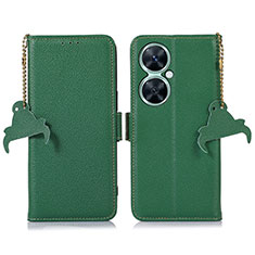 Funda de Cuero Cartera con Soporte Carcasa A10D para Huawei Nova 11i Verde