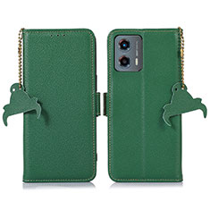 Funda de Cuero Cartera con Soporte Carcasa A10D para Motorola Moto G 5G (2023) Verde