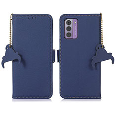 Funda de Cuero Cartera con Soporte Carcasa A10D para Nokia G310 5G Azul